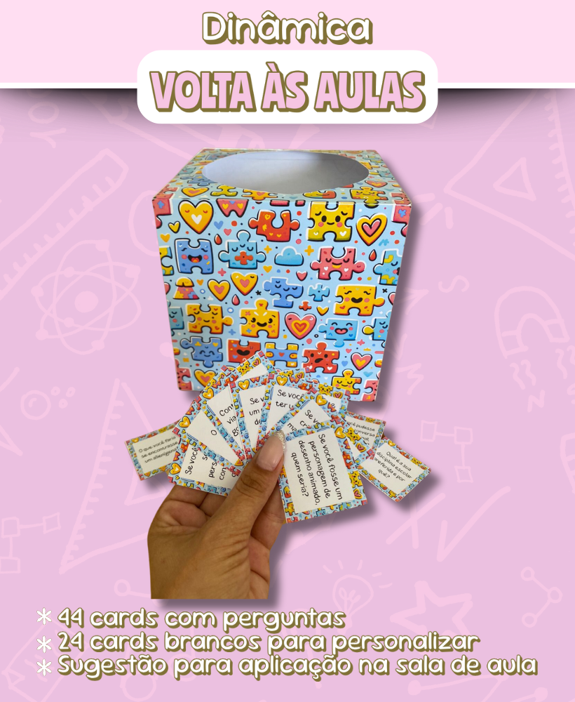 Dinâmica Volta às aulas - Conhecendo e conectando