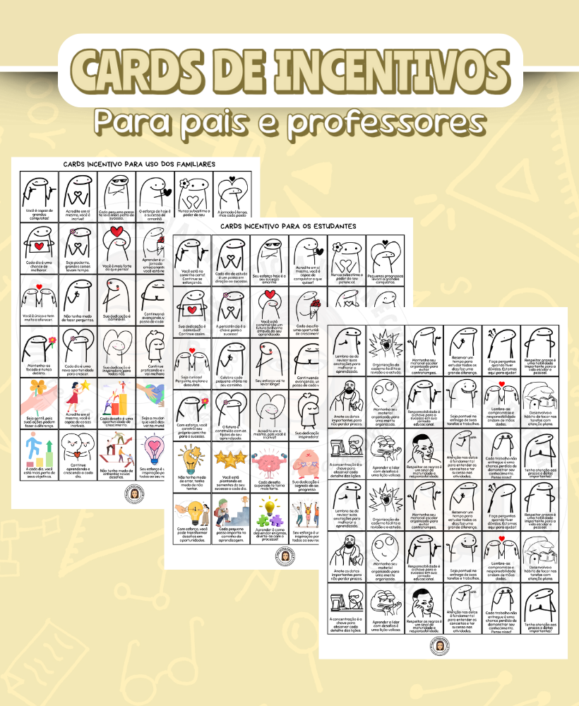 Cards de incentivos