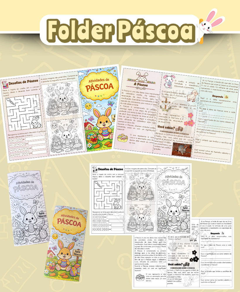 Folder Páscoa
