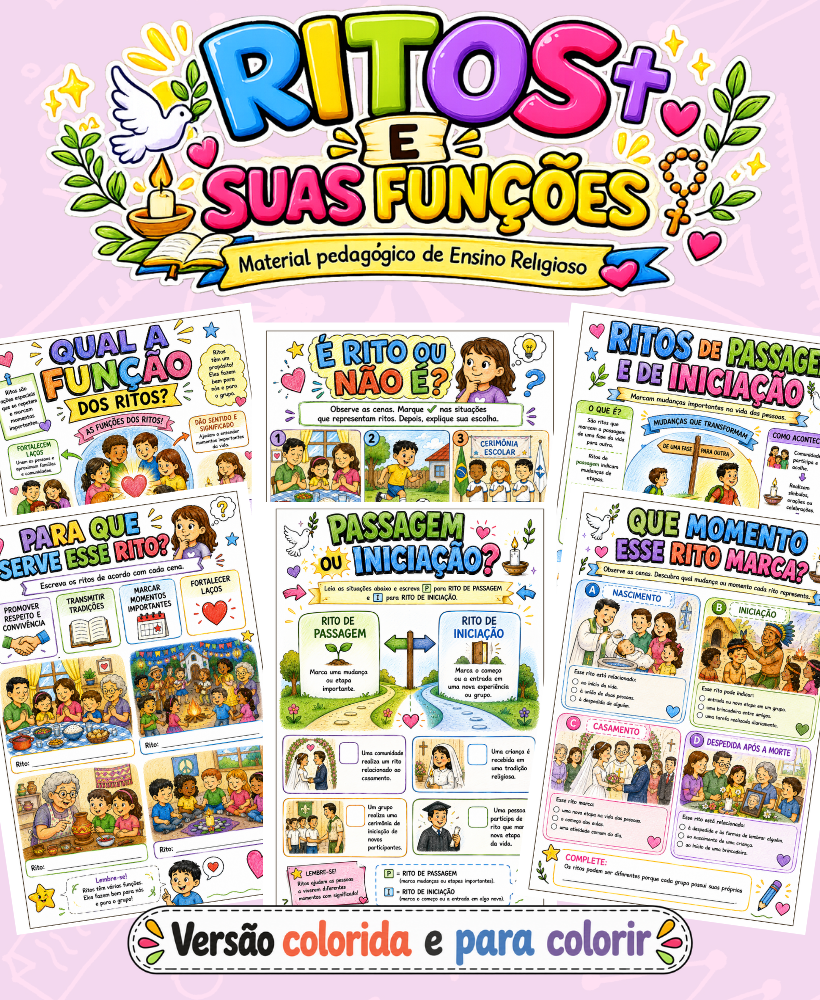 Ritos e suas Funções | Ensino Religioso – 4º ano