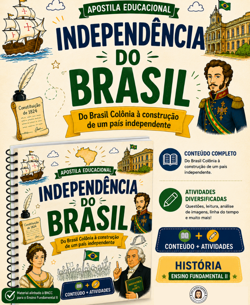 Apostila de atividades - Independência do Brasil