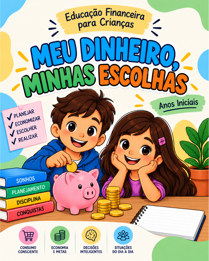 Atividades Educação financeira para crianças
